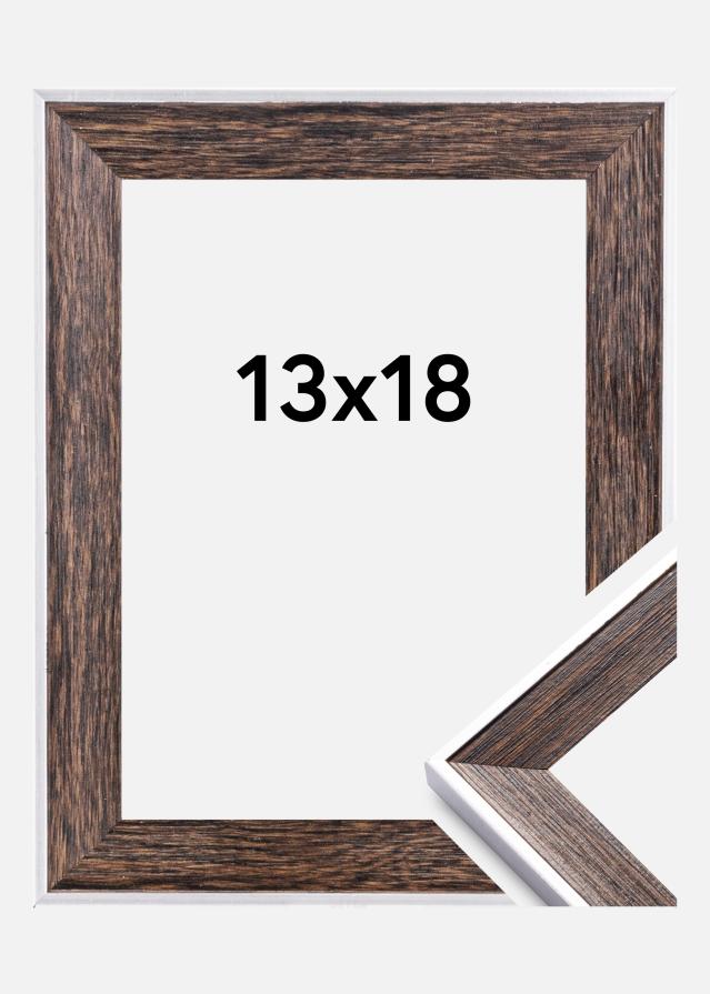 Moldura Bohemian Nogueira 13x18 cm