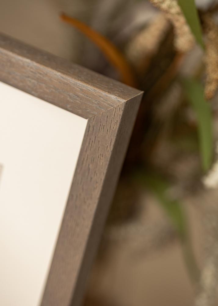 Moldura Hermes Vidro acrílico Cinzento 20x25 cm