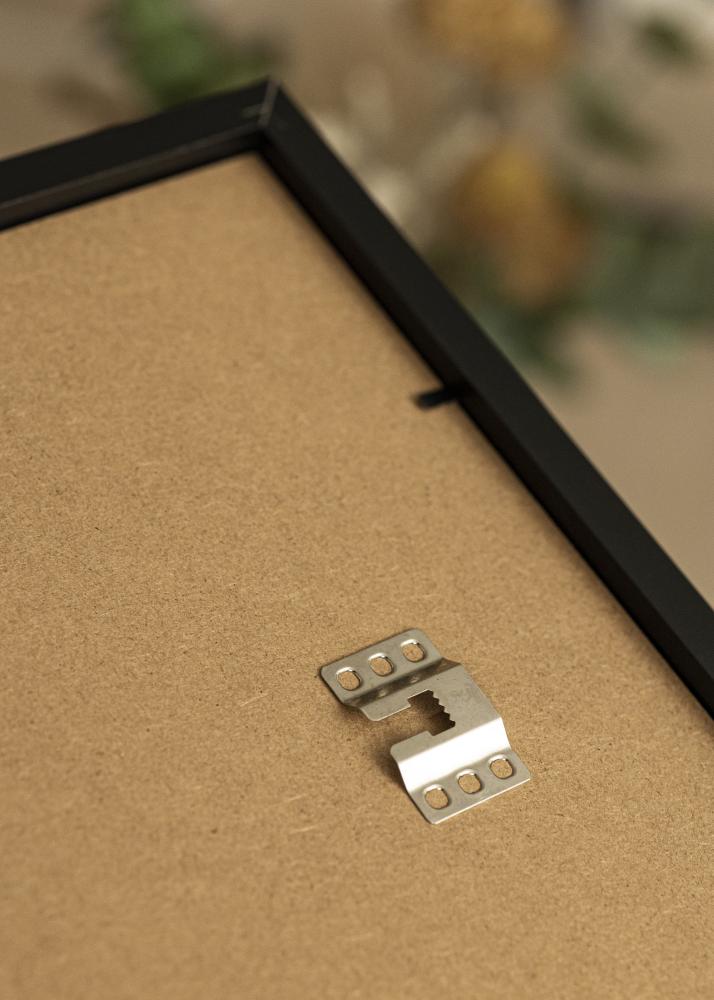 Moldura Selection Preto 40x50 cm - Passe-partout Branco 28x35 cm