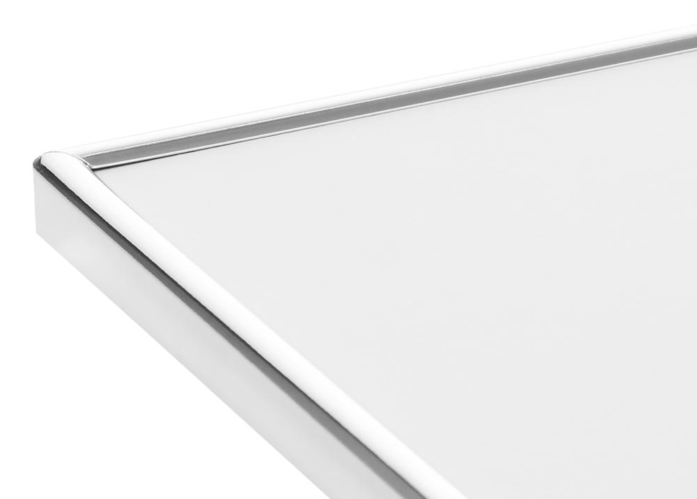 Chloe Moldura dobrável Prateado 13x18 cm - 3 Fotografias