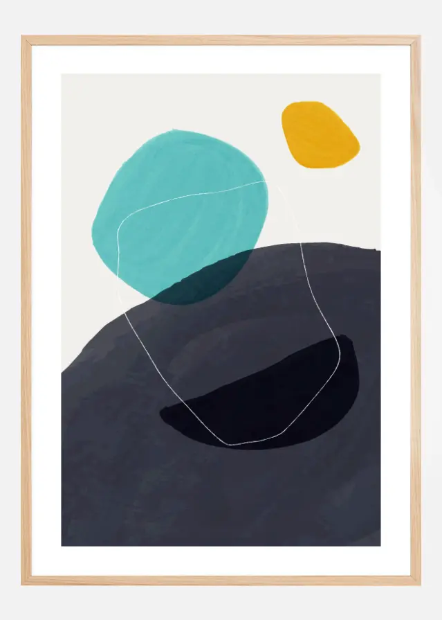 Watercolor Art No 7 Póster