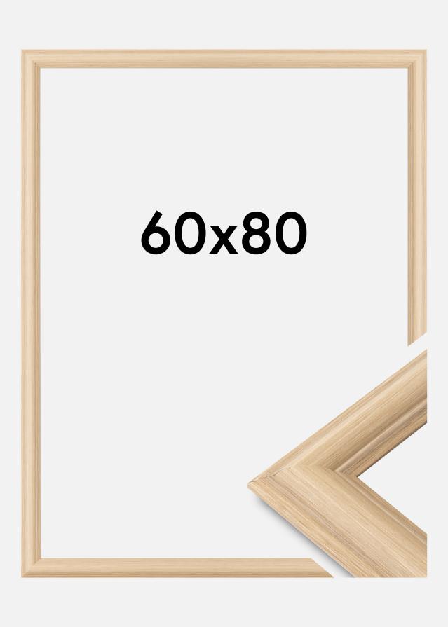 Moldura Västkusten Vidro acrílico Carvalho 60x80 cm