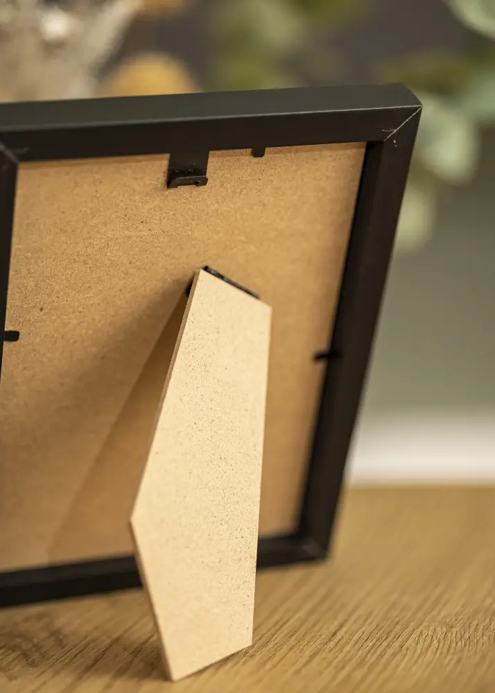 Moldura Selection Preto 15x20 cm - Passe-partout Branco 4x5 inches