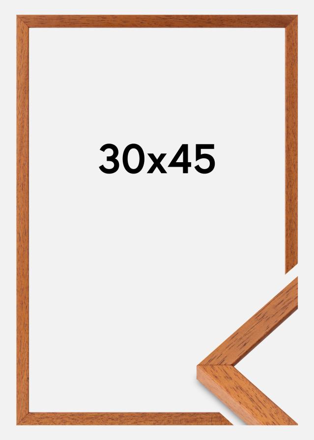 Moldura Ares Vidro acrílico Cereja 30x45 cm