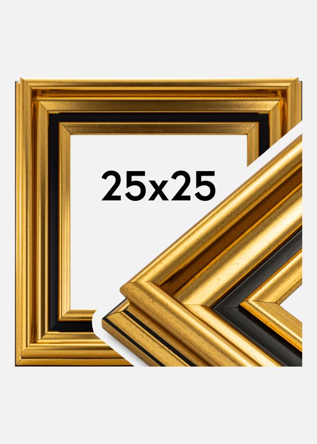Moldura Gysinge Premium Dourado 25x25 cm