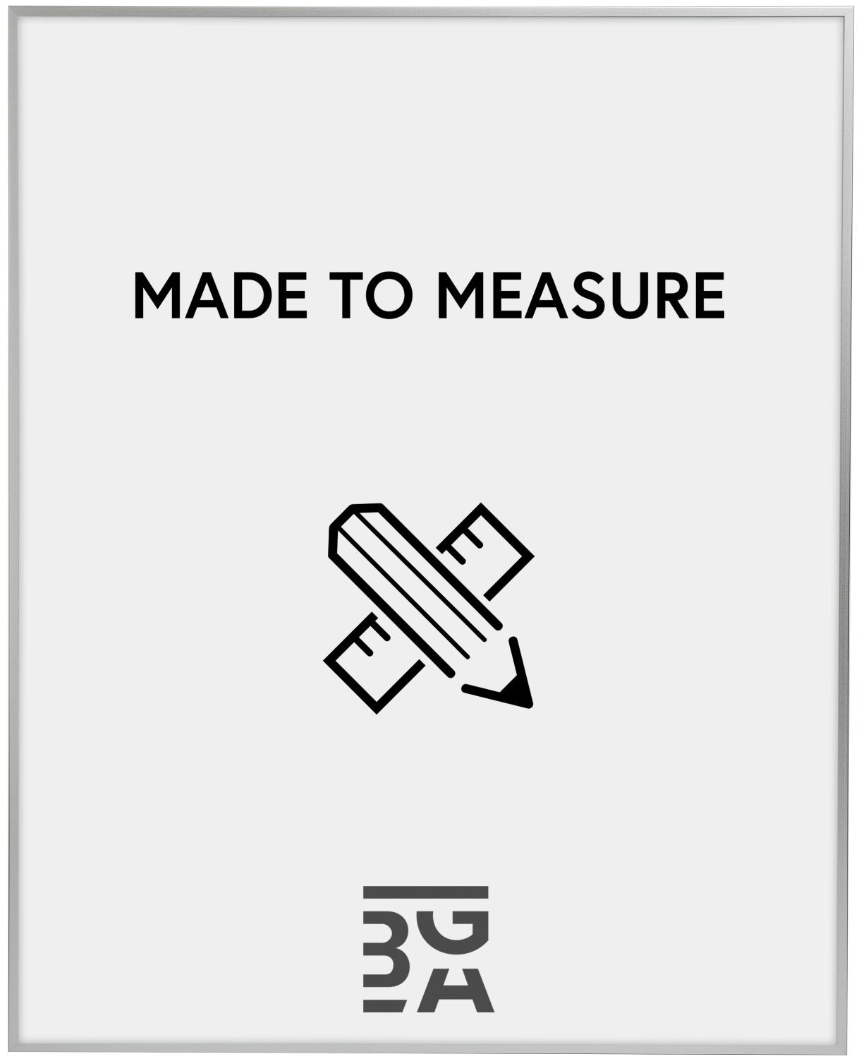 Product Image for Moldura Nielsen Premium Zenit Mate Prateado - Tamanho personalizável (Amostras de molduras)