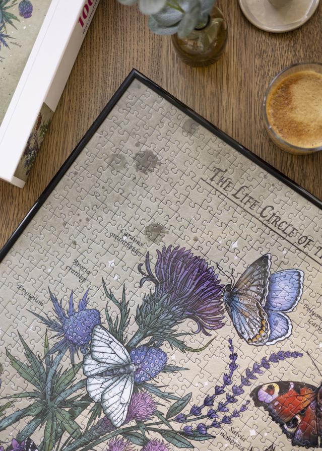 Moldura para puzzle Preto 51x72 cm