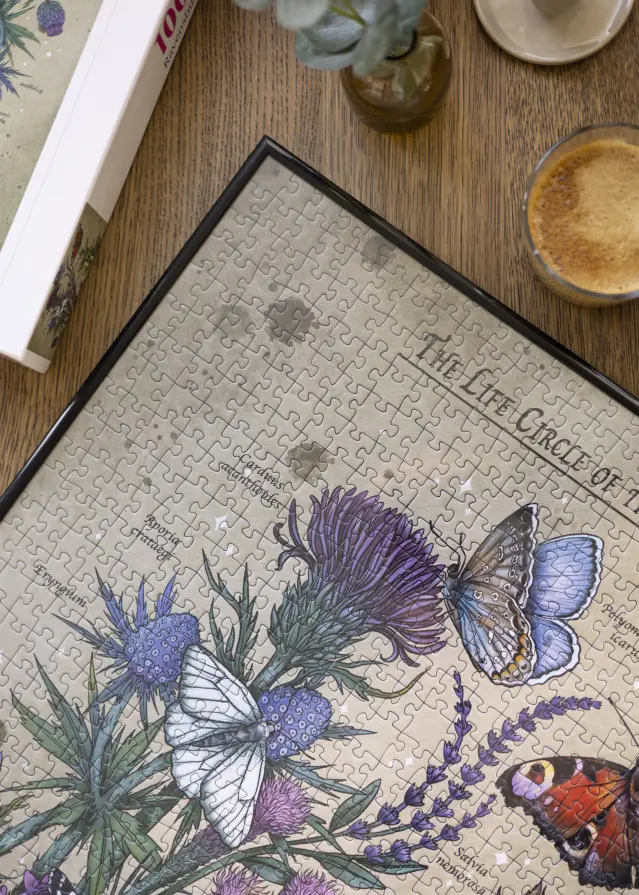 Moldura para puzzle Preto 70x100 cm