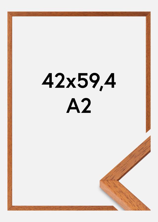 Moldura Ares Vidro acrílico Cereja 42x59,4 cm (A2)