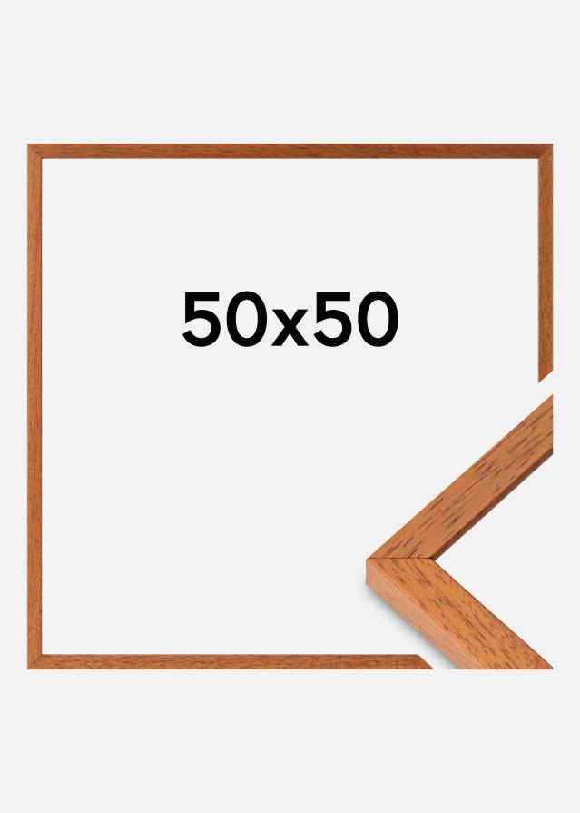 Moldura Ares Vidro acrílico Cereja 50x50 cm