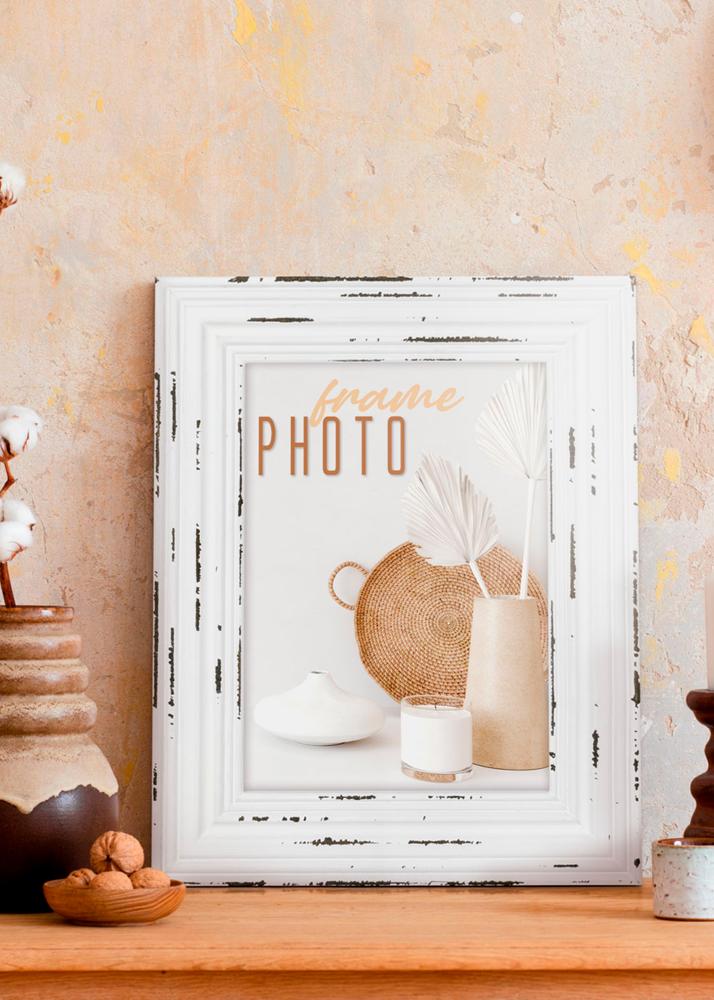 Moldura Orly Branco 15x20 cm