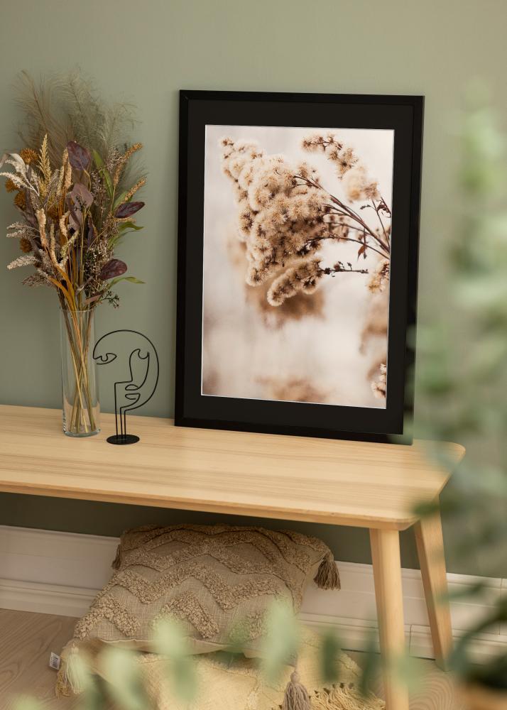 Ram Stilren Svart 20x30 cm - Passe-partout Preto 15x21 cm (A5)
