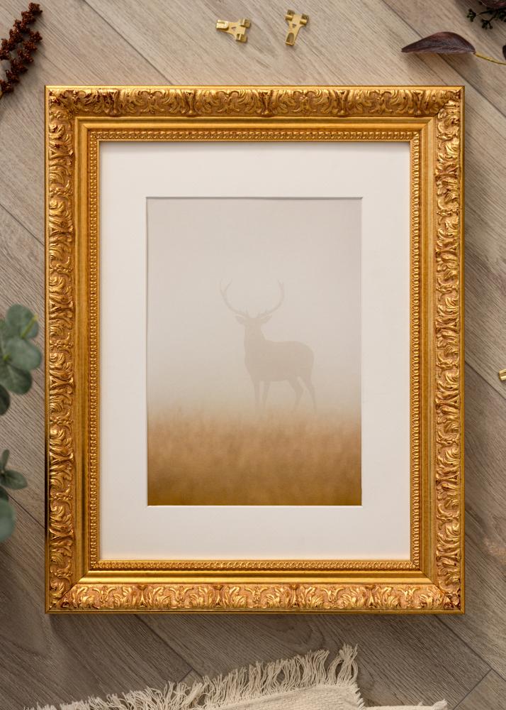 Moldura Vesta Dourado - Medida à escolha