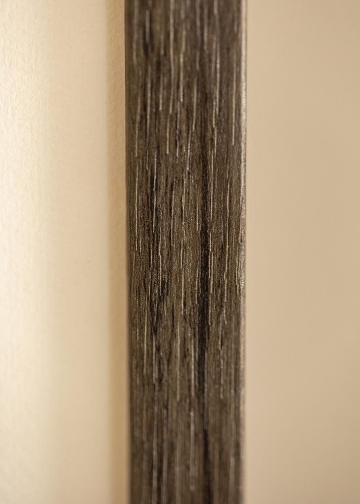 Moldura Hermes Vidro acrílico Grey Oak 60x70 cm