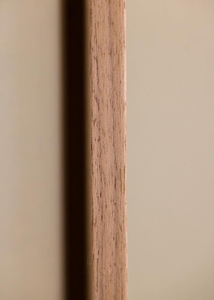 Moldura Horus Moldura para Tela Nogueira - Medida à escolha