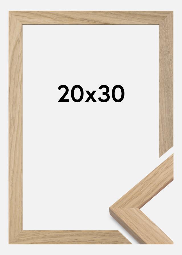 Moldura Oak Wood Vidro acrílico 20x30 cm