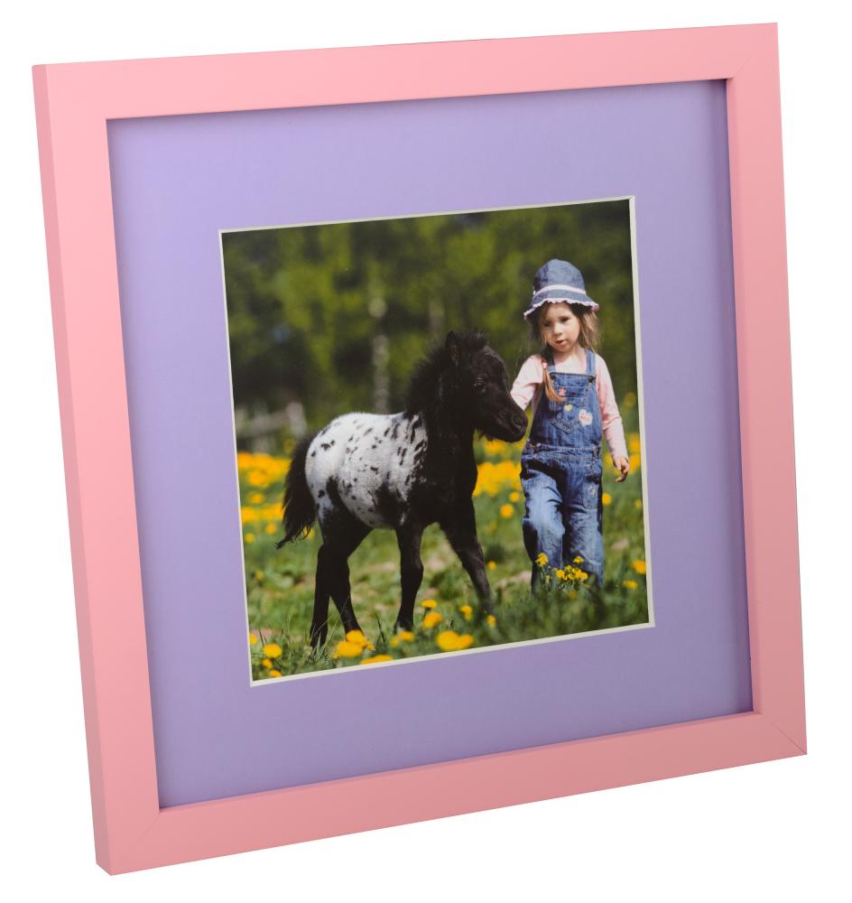 Por medida Roxo Passe-partout (bordo interior branco)