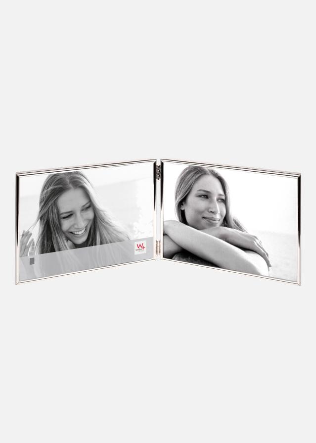 Chloe Moldura dobrável II Prateado 10x15 cm - 2 Fotografias