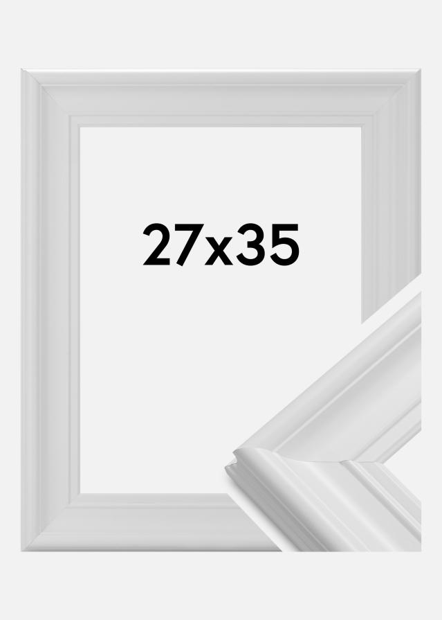Moldura Mora Premium Branco 27x35 cm