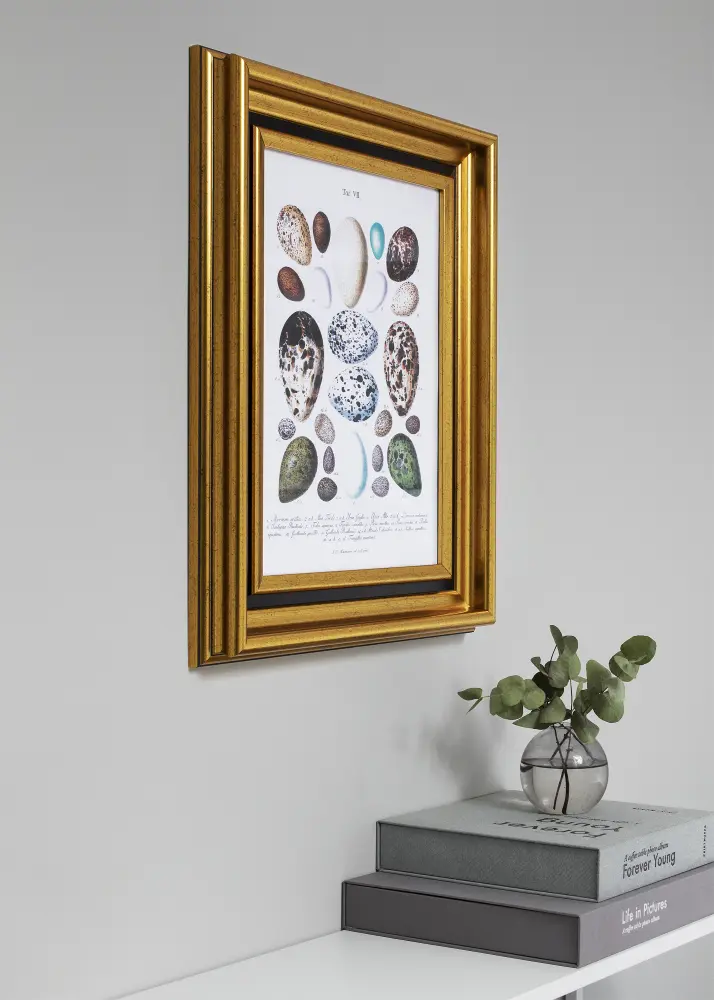 Moldura Gysinge Premium Dourado 59,4x84 cm (A1)