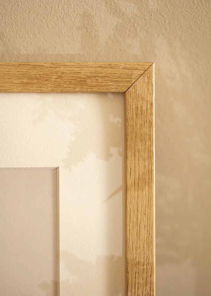 Moldura Hermes Vidro acrílico Natural Oak 59,4x84 cm (A1)