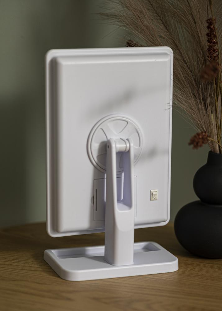 KAILA Espelho para toucador Foot Branco 18x30 cm