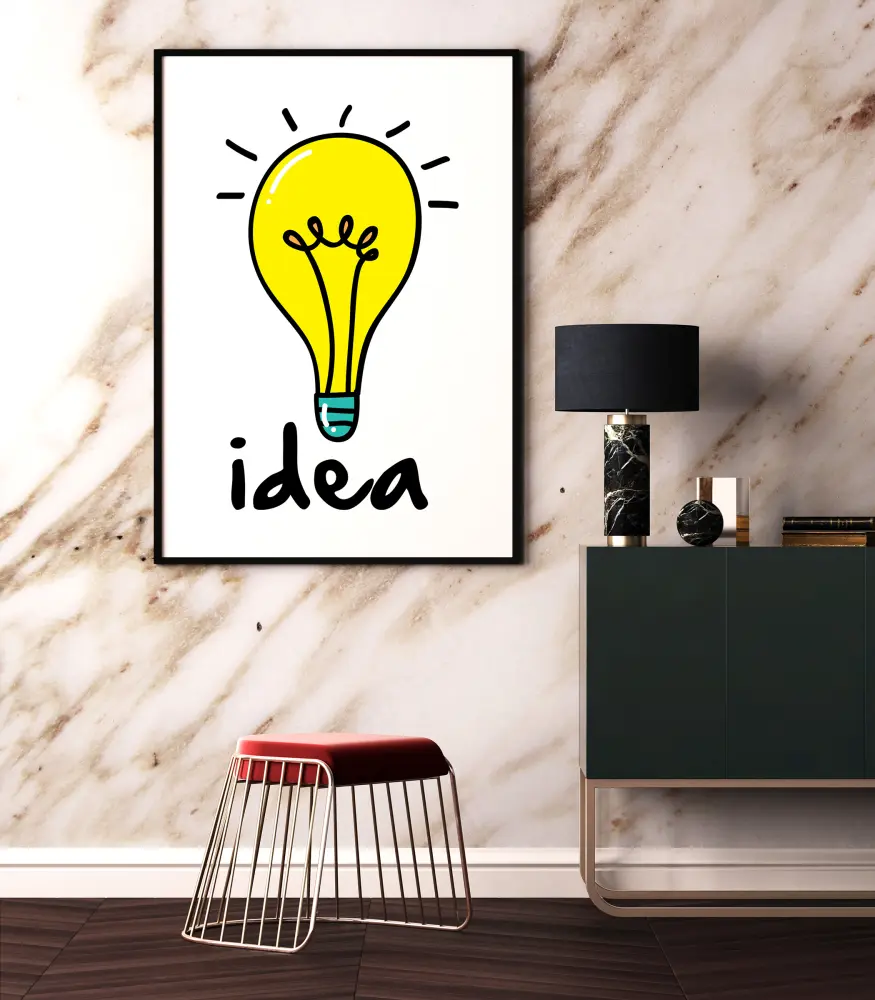 Lightbulb Póster