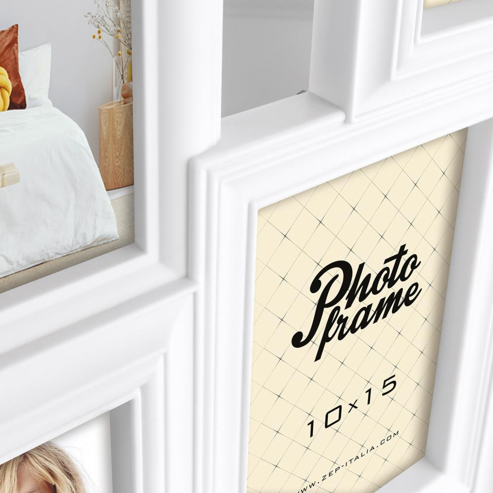 Tolosa White Conjunto de molduras - 8 Fotografias