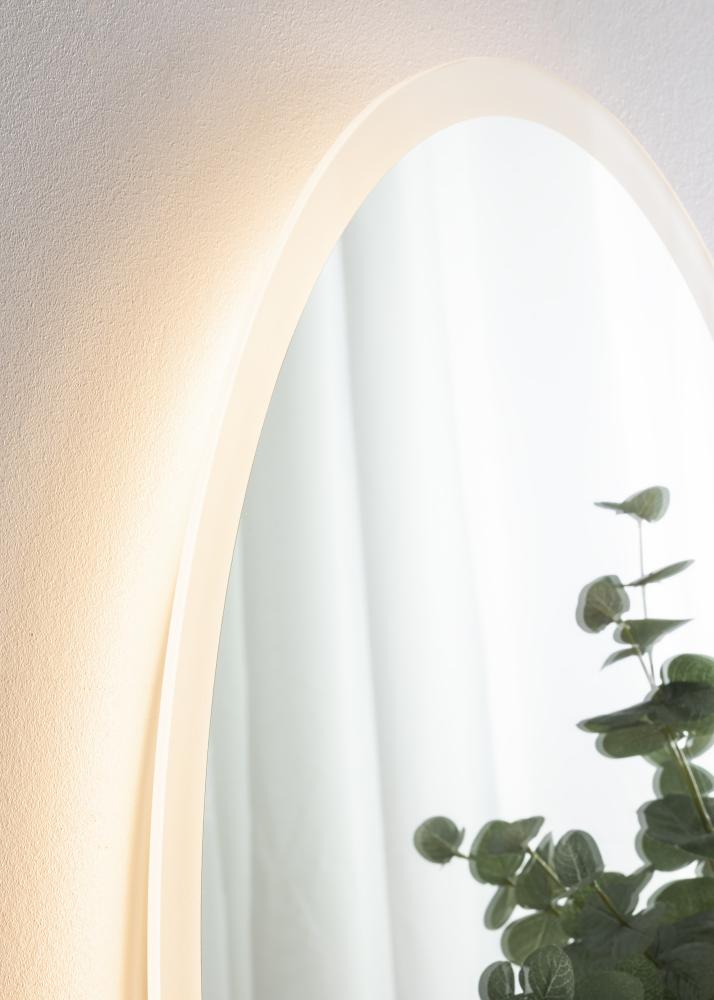 KAILA Espelho Oval LED 80x100 cm