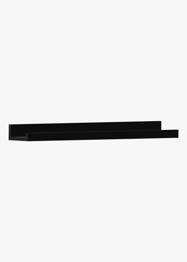 Prateleira para quadros Preto 150 cm