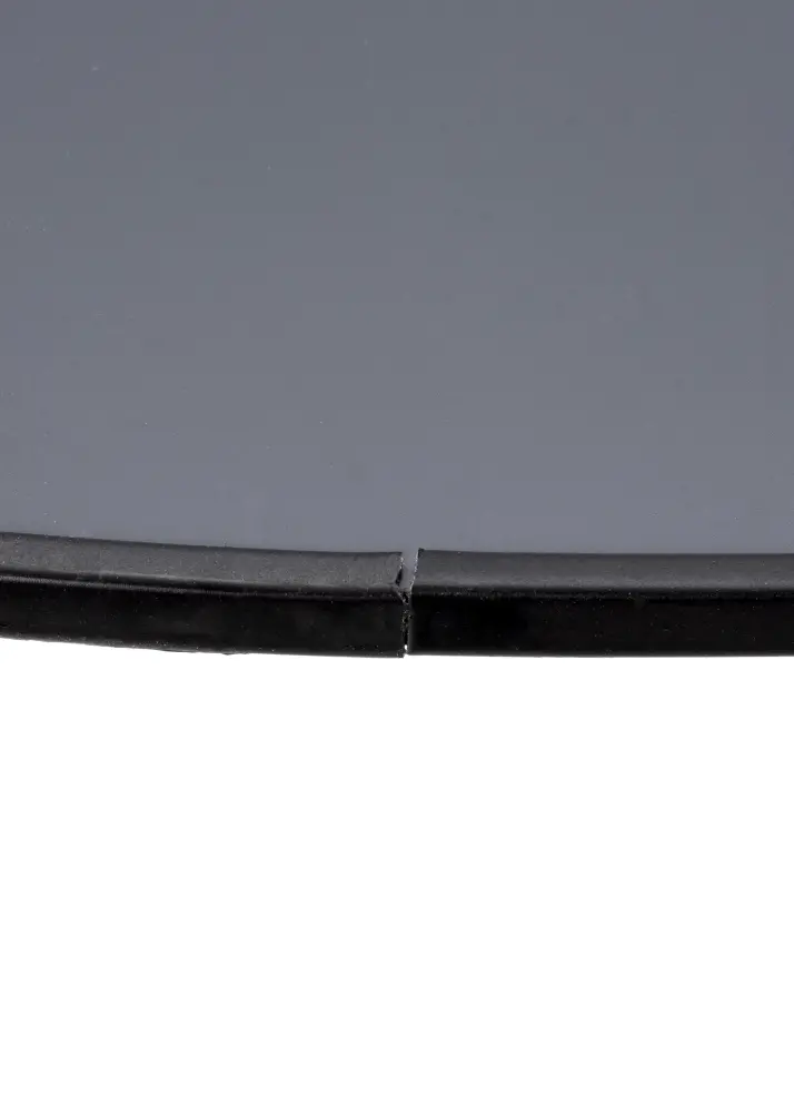 KAILA Round Mirror - Thin Black 100 cm Ø