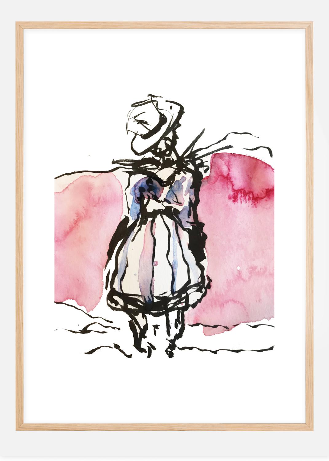 Product Image for Woman in the horizon Póster (21x29.7 cm (A4))