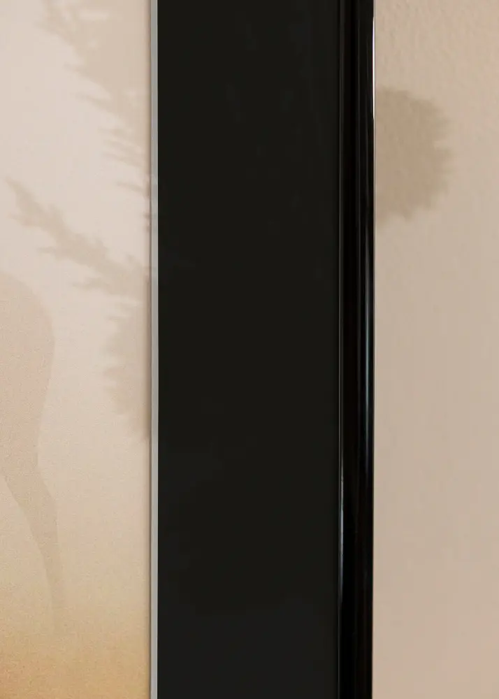 Moldura New Lifestyle Preto 60x80 cm - Passe-partout Preto 50x70 cm