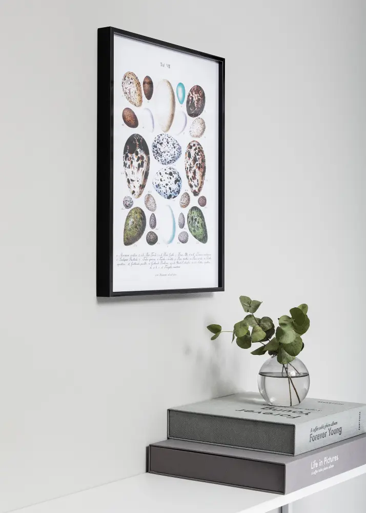 Moldura Nielsen Premium Alpha Brilhante Preto 29,7x42 cm (A3)