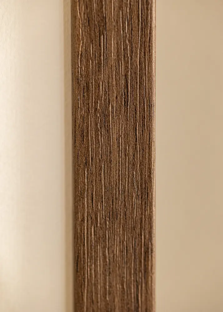 Moldura Hermes Vidro acrílico Nogueira 29,7x42 cm (A3)