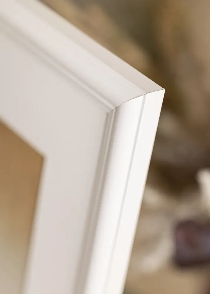Moldura Siljan Vidro acrílico Branco 32,9x48,3 cm (A3+)