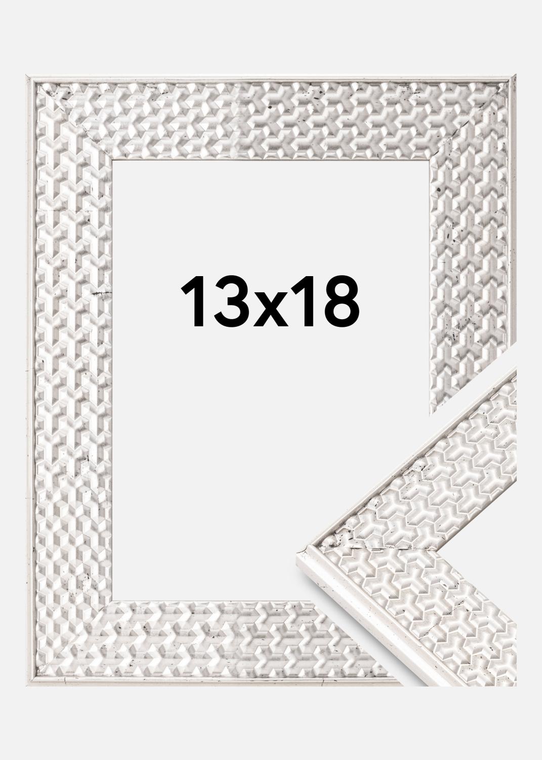Product Image for Moldura Grace Vidro acrílico Prateado 13x18 cm