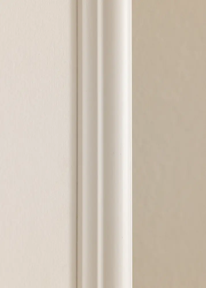 Moldura Siljan Vidro acrílico Branco 32,9x48,3 cm (A3+)