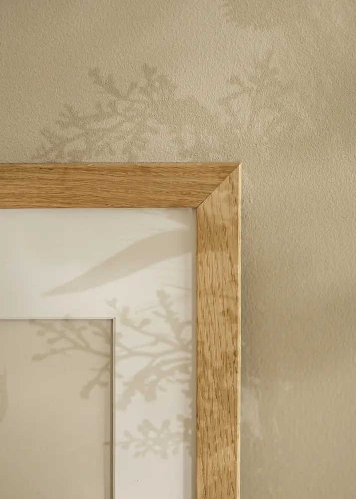 Moldura Trendline Vidro acrílico Carvalho 42x59,4 cm (A2)