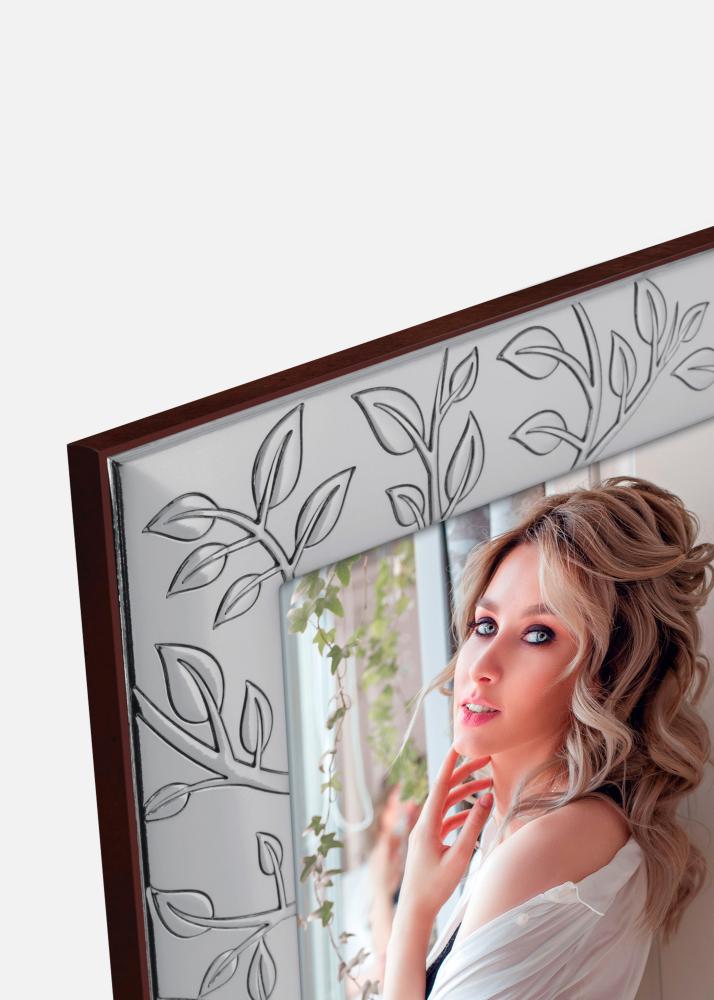 Moldura Sabaudia Prateado 10x15 cm