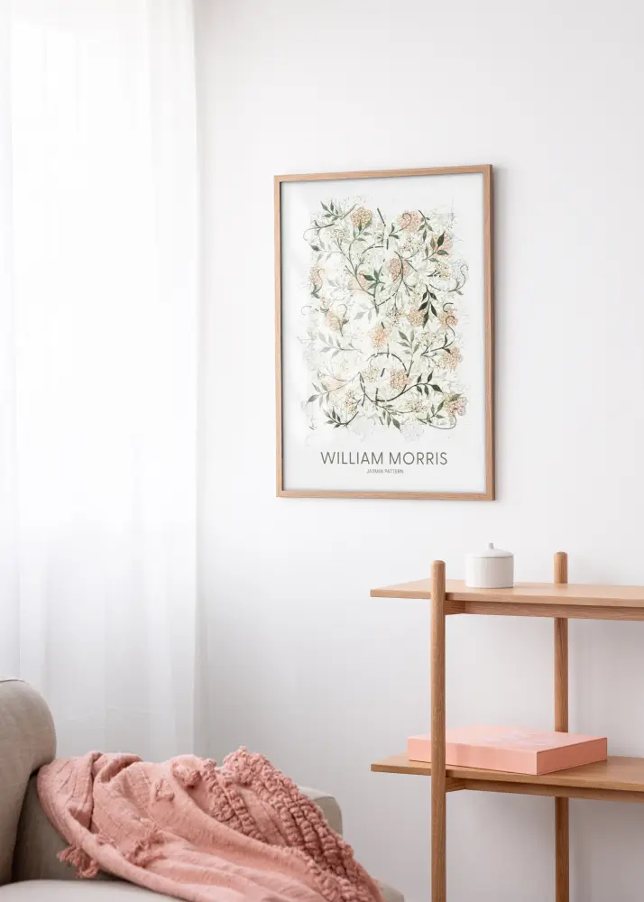 Moldura Modern Vidro acrílico Teca 59,4x84cm (A1)