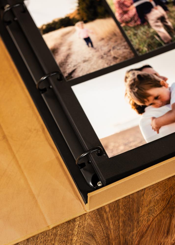 KAILA HI LITTLE ONE Manilla - Coffee Table Photo Álbum (60 Preto Páginas)