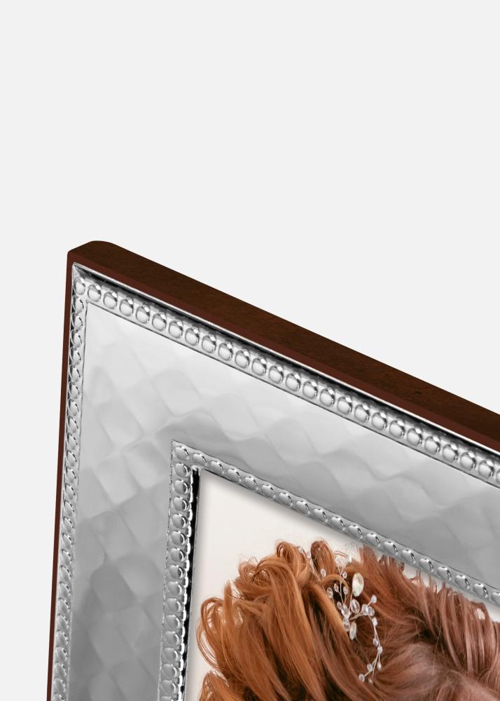 Moldura Assisi Prateado 15x20 cm