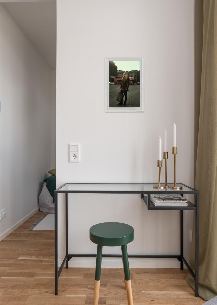 Moldura Vintage Home Branco 18x24 cm