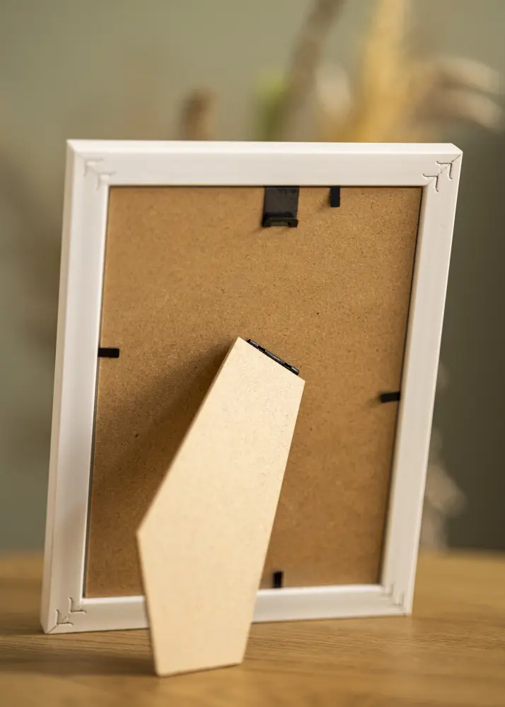 Moldura Gala Vidro acrílico Branco 15x20 cm