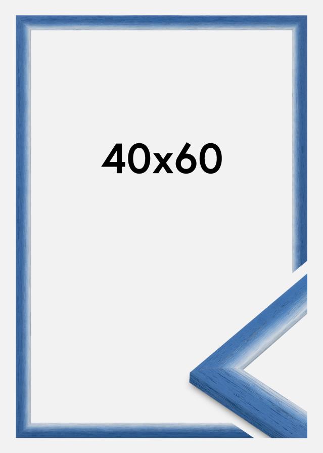 Moldura Cornwall Vidro acrílico Azul 40x60 cm