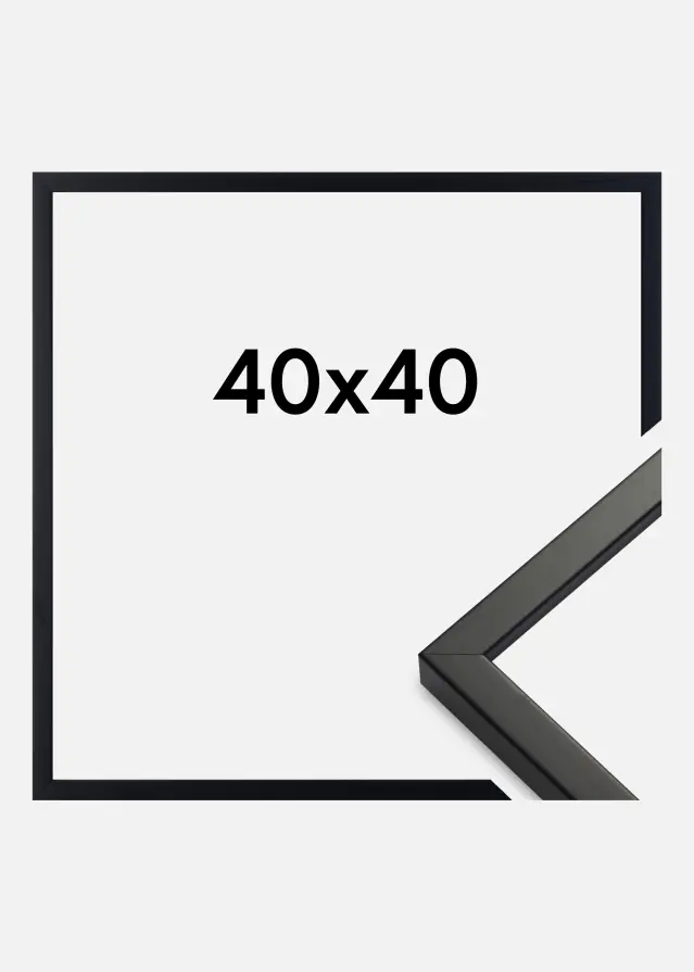 Moldura Exklusiv Preto 40x40 cm