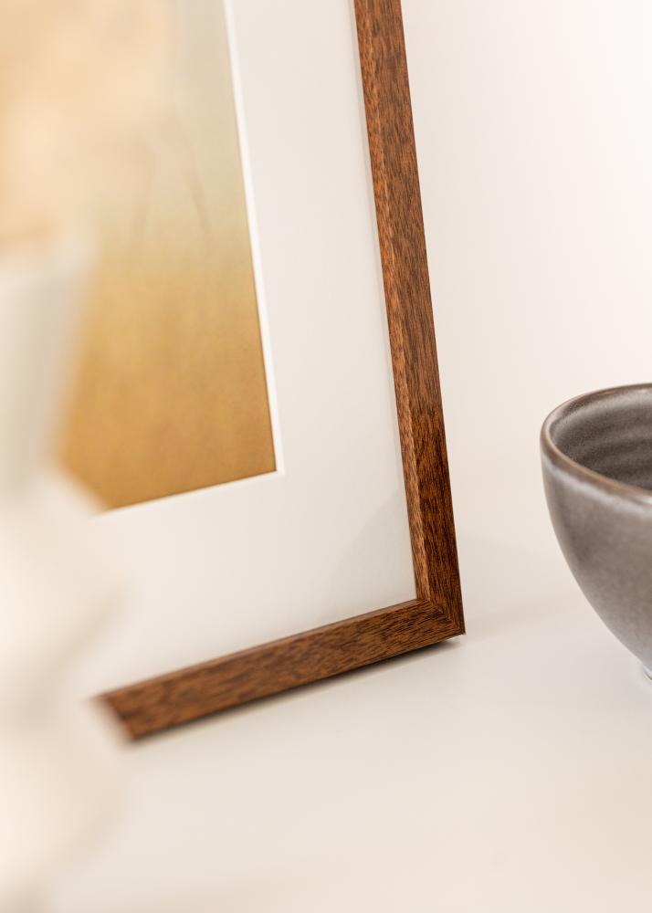 Moldura Modern Vidro acrílico Warm Brown 29,7x42cm (A3)