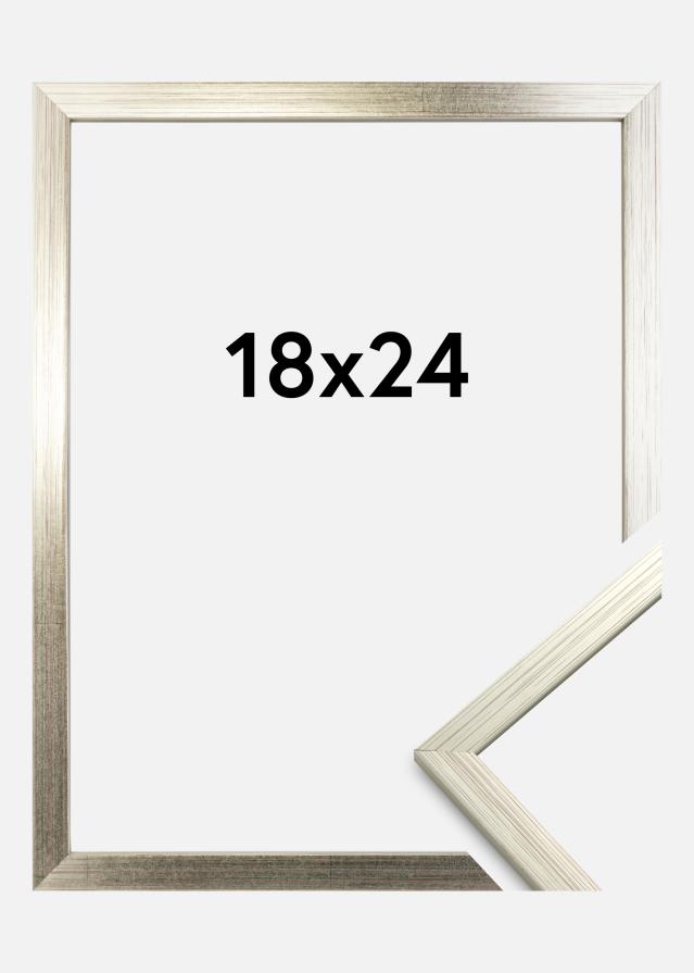 Moldura Edsbyn Prateado 18x24 cm