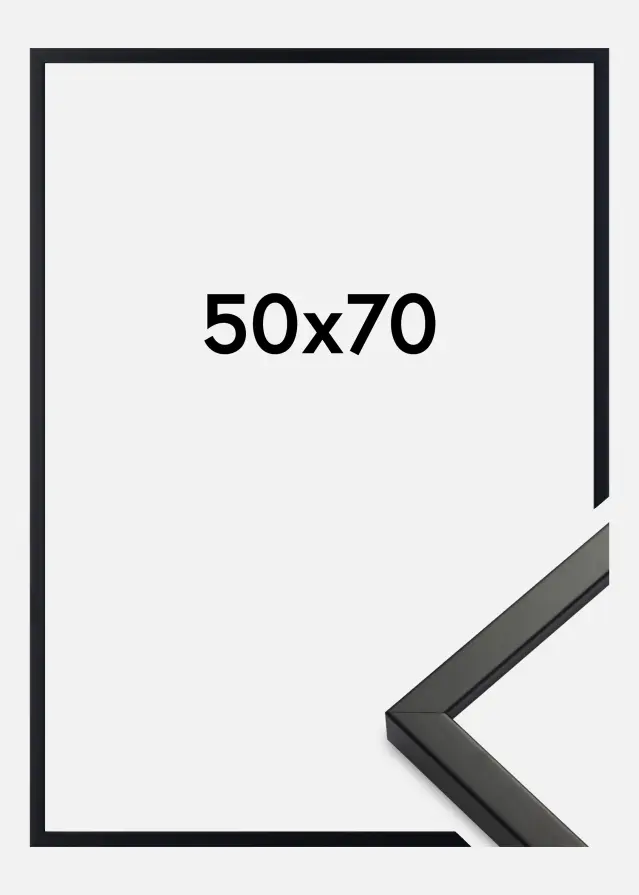 Moldura Exklusiv Preto 50x70 cm